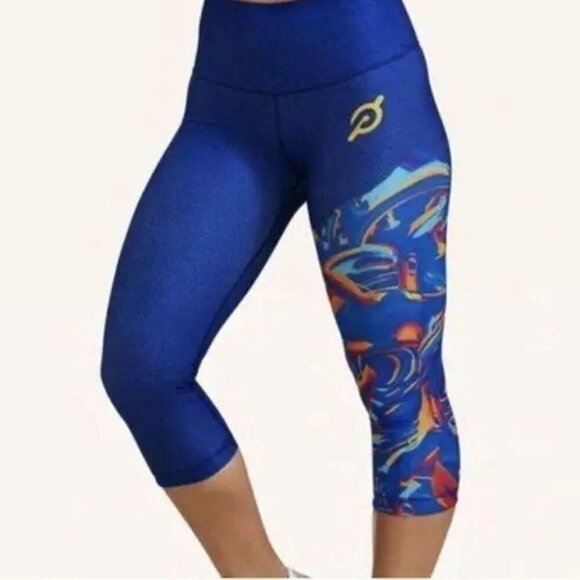 Peloton x Temi Coker High Waist Bowie Capri Leggings - Size Medium - Picture 1 of 4